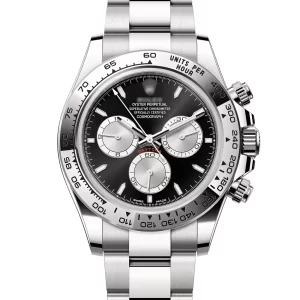 Daytona “Baby Le Mans” Black Dial White Gold Oyster
