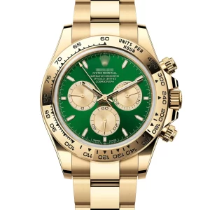 Daytona 40 “John Mayer” Green Dial Yellow Gold
