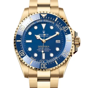 Deep Sea Blue Ceramic Yellow Gold Oyster 44mm