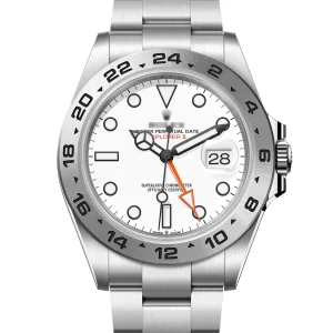 Explorer II 42 White Dial Stainless Steel