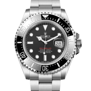 Sea-Dweller Red Lettering Black Dial